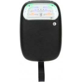 Calentador de manos W01 Calentador de manos portátil eléctrico portátil de bolsillo Calentador de manos Banco de energía Negro - OZYRNDRH