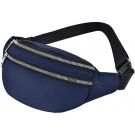 Bolsa De Cintura Deportes Al Aire Libre Bumbags Bumbags Fanny Pack Impermeable Oxford Taving Bags con Bolsillos Múltiples Y Cinturones Ajustables para Hombres para Hombres para Correr En Bicicleta - GEHBDV82