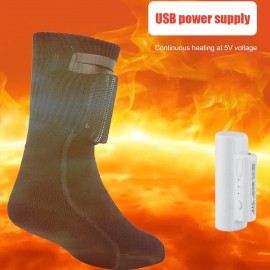 Calcetines calefactables con batería eléctrica para hombre y mujer para invierno gruesos de algodón térmicos para camping senderismo pesca ciclismo - RMFDE606