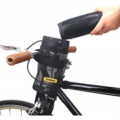 Dickly 2X Bolsa de Hervidor de Bicicleta MTB Bolsa de Manillar de Bicicleta con Cordón Bolsa de Botella de Agua de Ciclismo - CZRN35PV