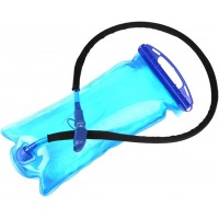 VORCOOL 2L Hydration Bladder Water Reservoir BPA Free Big Zip Water Bag Mochila de Almacenamiento Azul - WNQIPYYD