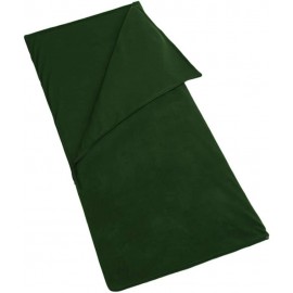 Blanketswarm Saco de dormir ligero con cremallera de microfibra forro polar o manta con bolsa de almacenamiento para acampar al aire libre clima frío - QHPHGNUU