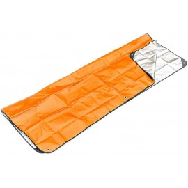 Manta de emergencia de primeros auxilios al aire libre Aislamiento de saco de dormir naranja reflectante Película aluminizada naranja BCVBFGCXVB - VDPHKI63
