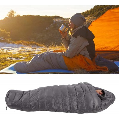 Fishawk Saco de Dormir de Momia Paquete de Dormir de Invierno Cálido para la Piel con Capucha Ajustable para Acampar Y Caminar - JQPCKEON