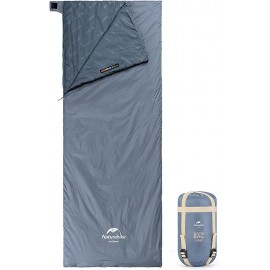 Naturehike Saco de Dormir Ligero portátil Comfort Impermeable con compresión del Saco de Dormir Ideal para los Viajes de Camping Senderismo y Actividades al Aire Libre Durante 3 Estaciones - OBMAO9FM