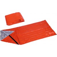Sacos de Dormir de Emergencia Plegable Impermeable Ultraligero contra Viento para Supervivencia Camping Excursiones Viajes Aire Libre - QFLSSITB