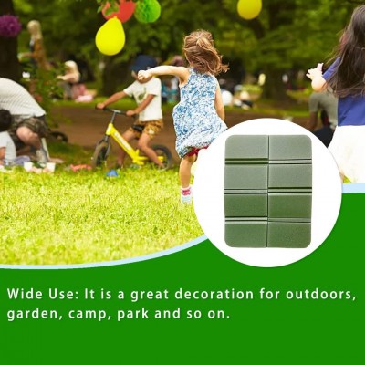 Guangcailun 10 Juegos de Estera de picnic plegable para evitar que el cojín de acampada sucia esteras para sentarse en el suelo - PIYDMPSR