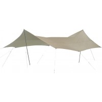 ZXM Toldo para acampar al aire libre grande con protector solar carpa para acampar al aire libre acampar toldo a prueba de lluvia tamaño: 576 x 680 cm - GJPEAXTG