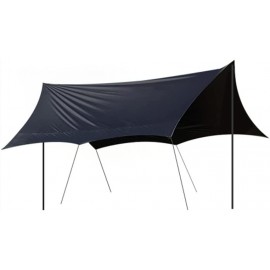 AMbayZ Toldo Solar con Canopy Cubierto de Pegamento Negro Equipos de Picnic de Picnic Ligero Camping al Aire Libre Mariposa toldo Color : B - MNXQUT1I