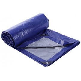 WXQIANG Azul Lona al Aire Libre Cubierta de Polvo Lona Impermeable Cortina de Aislamiento Lona de Tela de plástico 2-12m - TMOTB98X