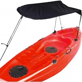 Toldo parasol para kayak canoa barco kayak canoa toldo parasol para una sola persona parasol plegable paño de protección solar con bolsa de almacenamiento accesorios para cubierta de kayak - JOXON76T