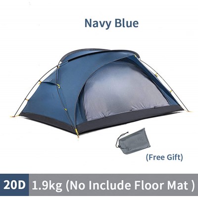 ZWEBY Tragbares Strandzelt Carpa de Campamento de Tela de Nylon de Doble Puerta Color : Navy Blue Size : 225x144x105cm - TCTVVJVT