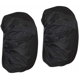 Funda impermeable para mochila de 35 L para viajes deportes camping senderismo color negro 2 unidades - ZIFG08Y6