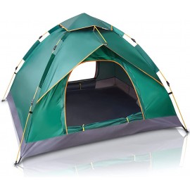 Iceberk Carpa de Camping para 2-3 Personas | Carpa Automática 'Pop Up' para Festivales Camping y Caravaning Montaje rápido Similar a una Carpa Enrollable Verde - YYHDY8P8