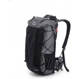 WDBBY Bolsa al aire libre 4 0l+5l Ultralight 420d nylon impermeable mochila mochila bolsa deportiva mochila for caminatas al aire libre Color : Black Size : 26cm*18cm*56cm - MOMHR63T