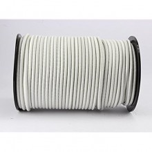 Unbekannt Jumbo-Shop Cuerda elástica 10 m 6 mm color blanco - HBSA0AMT